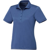Blue Women's DADE Short Sleeve Polo plain