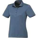 Blue Women's DADE Short Sleeve Polo plain