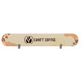 10ft Tension Fabric Display - Kit 2 — branded oval header sign