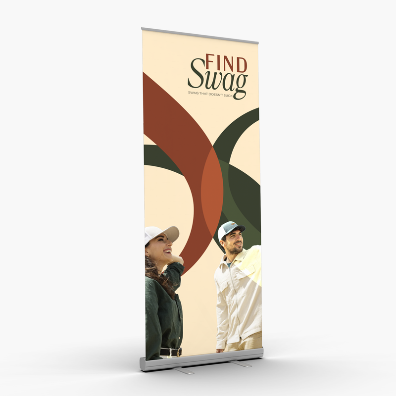 Retractable Banner - 33" x 80" Standard