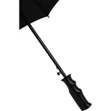 Front View of Black 46" Auto Open Umbrella