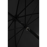 Front View of Black 60" Manual Golf Umbrella