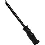 Front View of Black 60" Manual Golf Umbrella