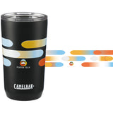 Front View of Black CamelBak Tumbler 16oz
