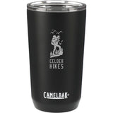 Front View of Black CamelBak Tumbler 16oz