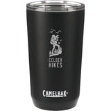 Front View of Black CamelBak Tumbler 16oz