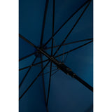 Front View of Blue 46" Auto Open Umbrella
