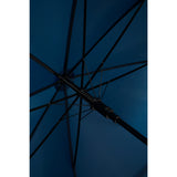 Front View of Blue 46" Auto Open Umbrella