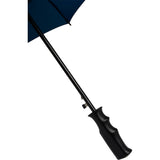 Front View of Blue 46" Auto Open Umbrella