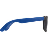 Front View of Blue Retro Sunglasses plain