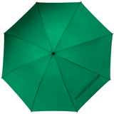Front View of Green 60" Manual Golf Umbrella plain