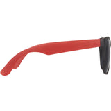 Front View of Red Retro Sunglasses plain