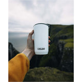 Front View of White CamelBak Tumbler 16oz plain