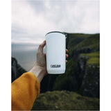Front View of White CamelBak Tumbler 16oz plain