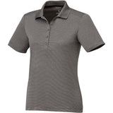 Grey Women's DADE Short Sleeve Polo plain