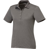 Grey Women's DADE Short Sleeve Polo plain