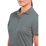 Grey Women's DADE Short Sleeve Polo