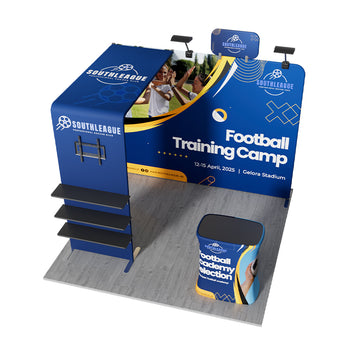 10x10ft Trade Show Booth Kit - 1