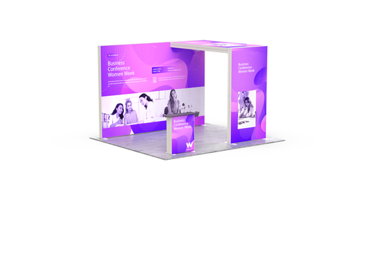 10ft SEG Modular Lightbox Display Kit A