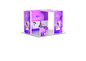10ft SEG Modular Lightbox Display Kit A