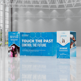 20ft Foldable SEG Display - Kit 3 — kit hero, full booth setup