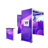 10ft Backlit Lightbox Display - Kit 1 — opposite angle