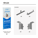 20ft Foldable SEG Display - Kit 3 — component detail 3