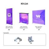 10ft Backlit Lightbox Display - Kit 3 — component detail 2