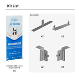 10ft Foldable SEG Display - Kit 1 — component detail 3