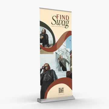 Rollup Banner - 33" x 80" Deluxe