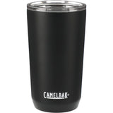 Rear View of Black CamelBak Tumbler 16oz plain