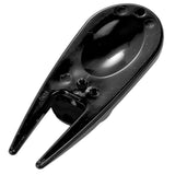 Rear View of Black Divot Tool with Ball Marker plain