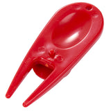 Rear View of Red Divot Tool with Ball Marker plain