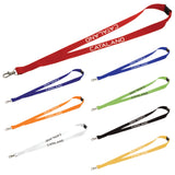 Red Lanyard with Lobster Clip