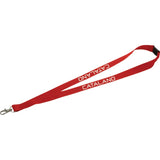 Red Lanyard with Lobster Clip