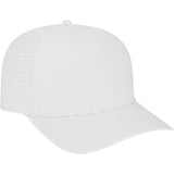 White Cap America Summit Perforated Cap with Rope plain