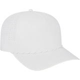 White Cap America Summit Perforated Cap with Rope plain